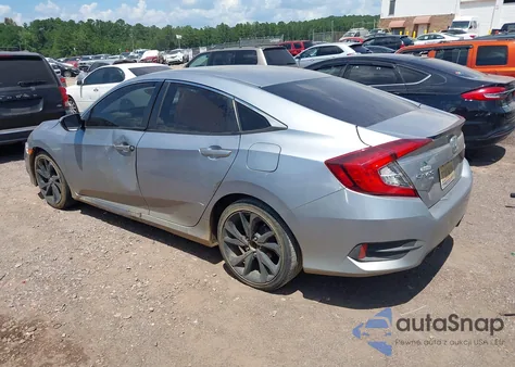 2019 Honda Civic Sport z USA, uszkodzony, nr VIN 19XFC2F88KE031114